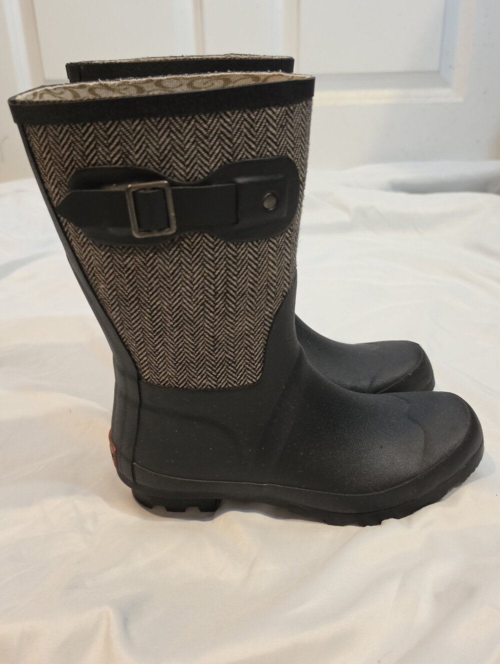 Chooka Women's Classic Mid-Calf Rain Boots Rubber US 6